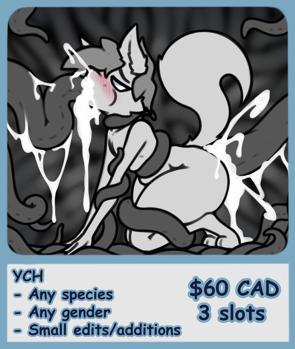 To anybody that missed last years tentacle YCH, here's your chance to grab another! :>