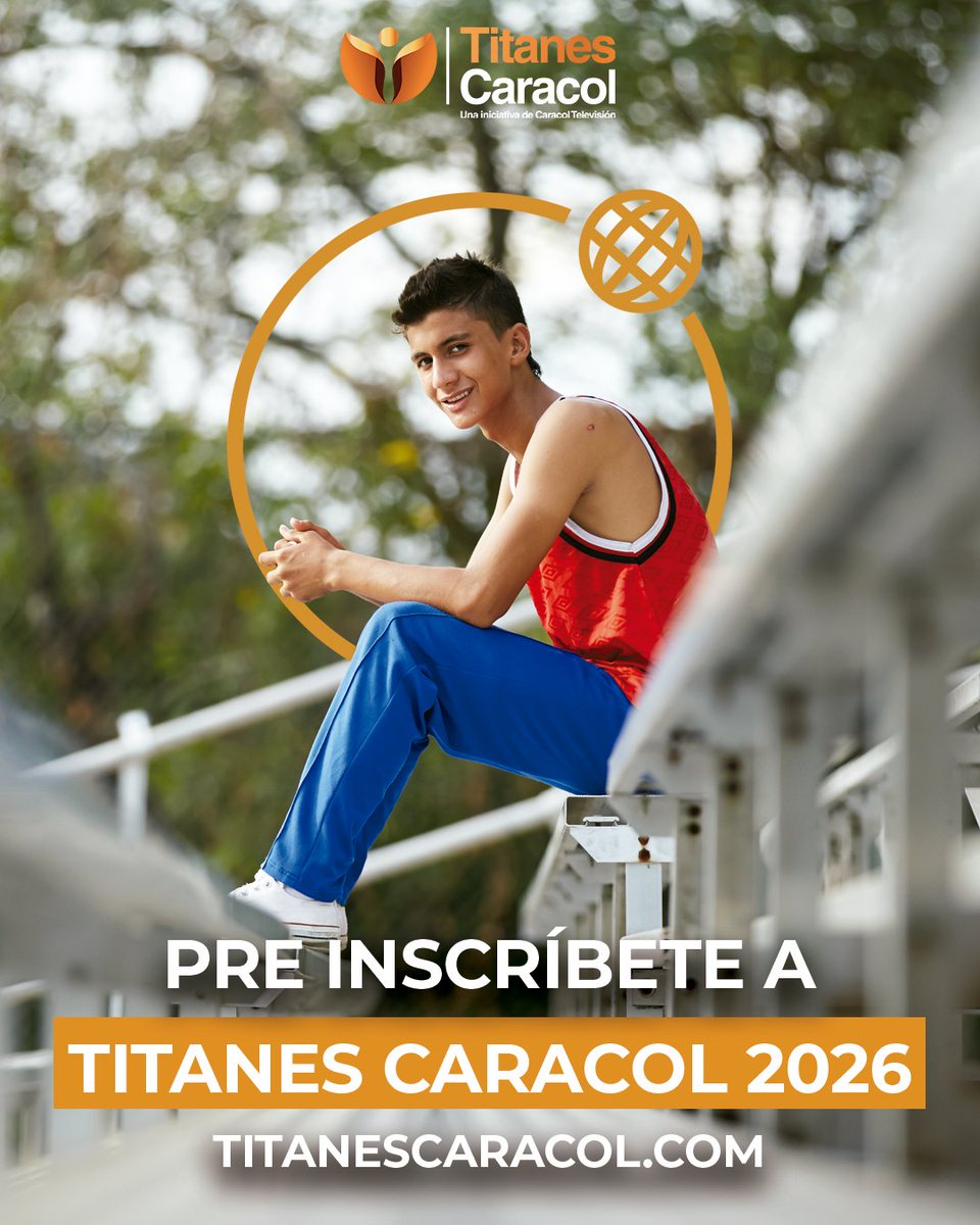 Si tienes una iniciativa de desarrollo sostenible, pre inscríbete en la edición 2026 de Titanes Caracol en titanescaracol.com. Tu labor puede inspirar a todo un país.