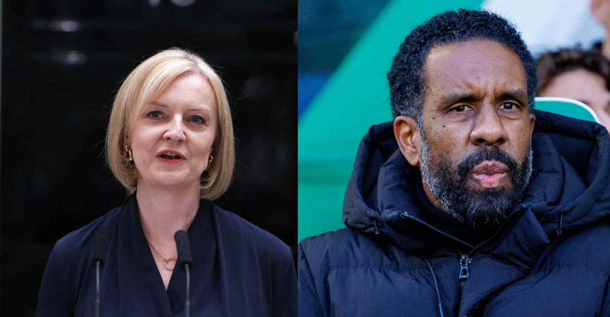 PoliticoForYou's tweet image. BREAKING 🚨🚨🚨

Former PM Liz Truss claims sacked Celtic manager Wilfried Nancy “achieved wonderful things” during his time at the club and was a “victim of leftist cancel culture.”