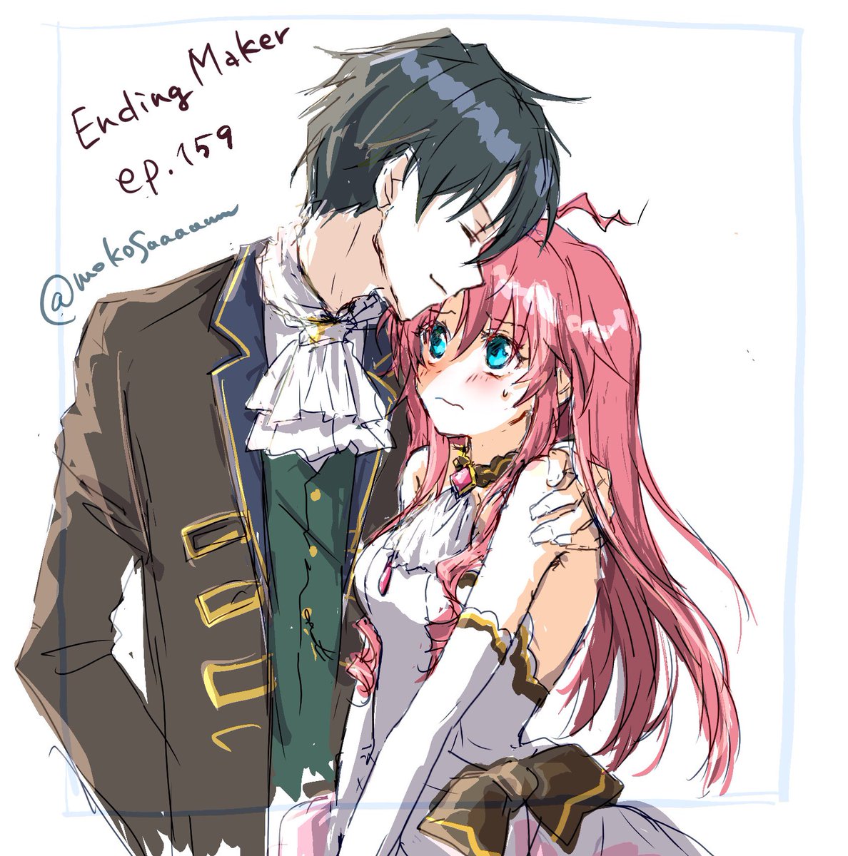 エンディングメーカー再開待ってます🙏
待ちきれないのでセルフ補完✨
 #엔딩메이커