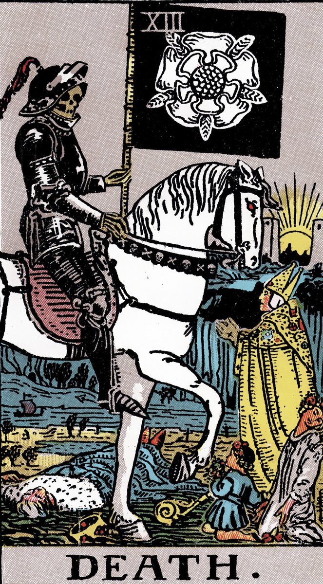 elohtarot's tweet photo. A Morte é o tipo de pessoa que sabe finalizar ciclos e impor limites sem medo https://t.co/pQvIsrd4XF