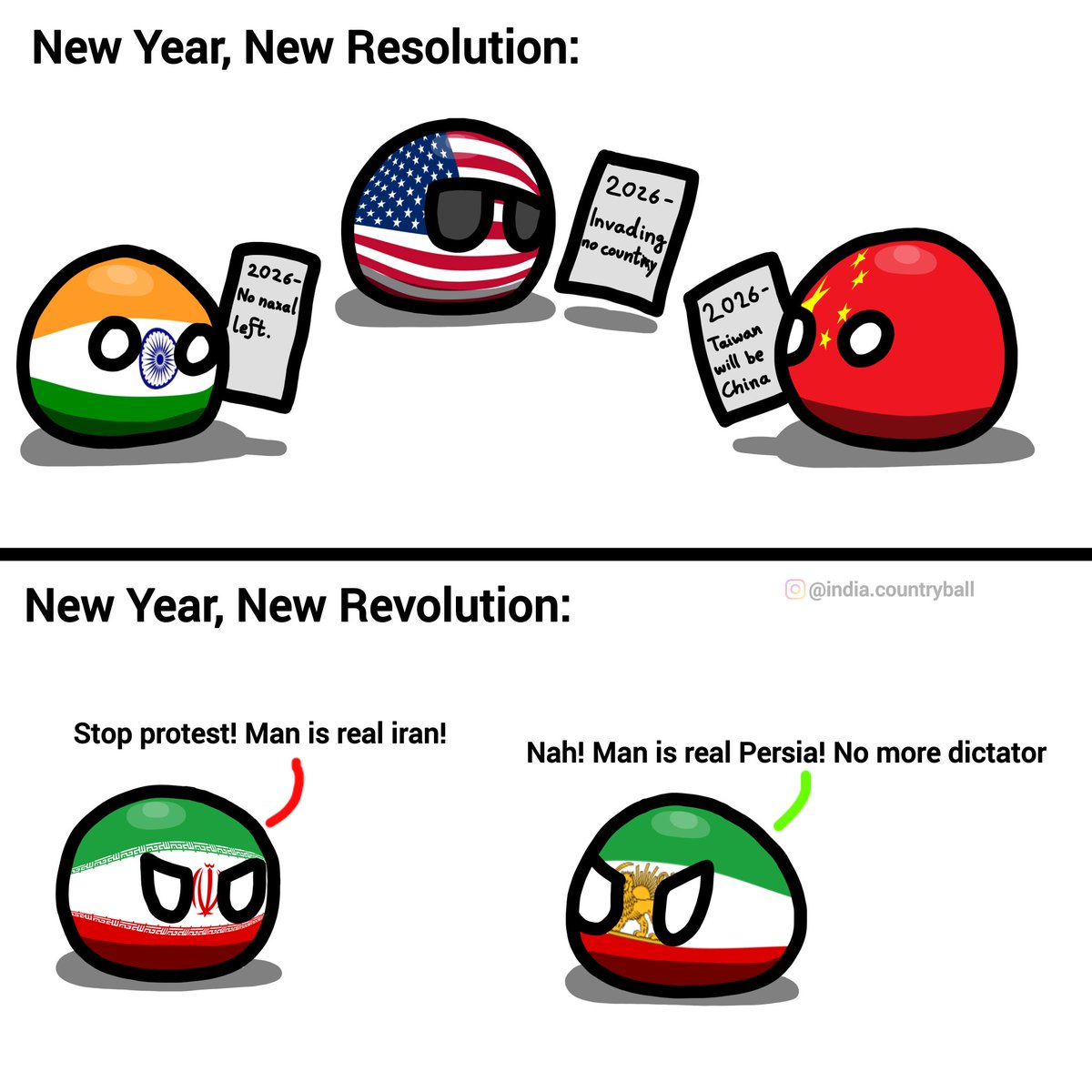 IndCountryball's tweet photo. Thousands are protesting in Iran against Tehran's handling of economic crisis &amp; inflation. Protesters are chanting against Iranian Supreme Leader Ayatollah Khamenei &amp; Islamic Republic.

Security forces responded with heavy clashes, leading to many deaths &amp; hundreds arrested. https://t.co/MTzcFgH76U