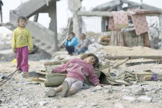 Israel is conducting now criminal air strikes on the civilian population of Lebanon.