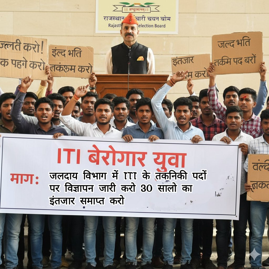 Rao9005's tweet photo. @alokrajRSSB जलदाय विभाग में iti वालों कि भर्ती कब तक आयेगी। https://t.co/0jsVOOmm0j