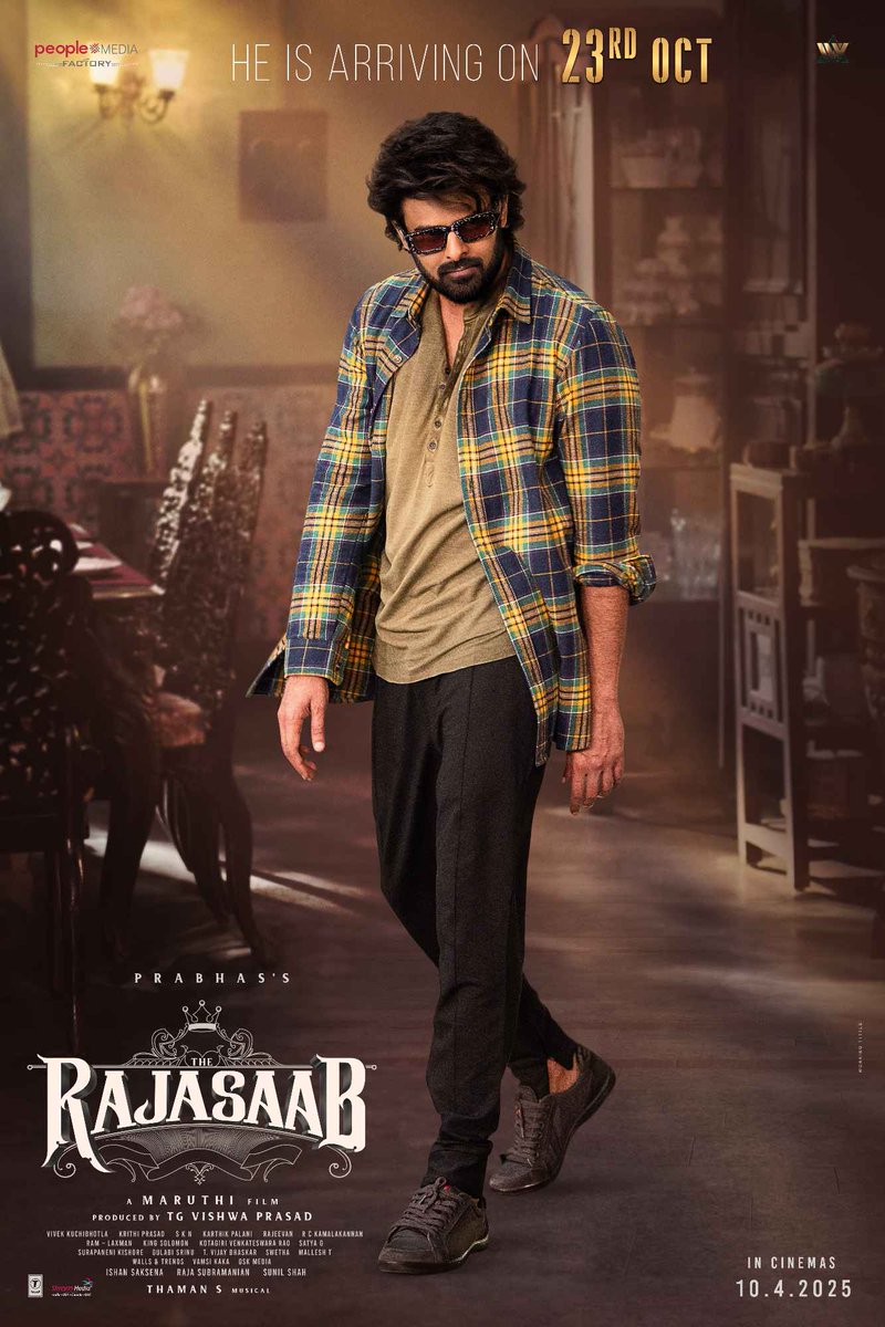 HDPik_'s tweet photo. #TheRajaSaab UHD Stills Poster

Size:44MB(3400x5600)

Link : https://t.co/APS7oSFY7m

#Prabhas #RajaSaab #TheRajaSaabOnJan9th #RaajaSaab https://t.co/TGAecEQrdo