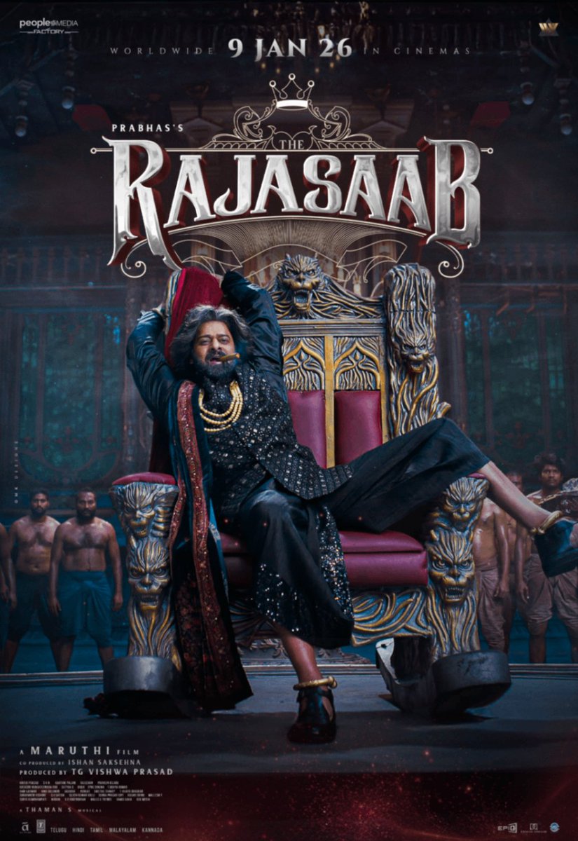 HDPik_'s tweet photo. #TheRajaSaab UHD Stills Poster

Size:44MB(3400x5600)

Link : https://t.co/APS7oSFY7m

#Prabhas #RajaSaab #TheRajaSaabOnJan9th #RaajaSaab https://t.co/TGAecEQrdo