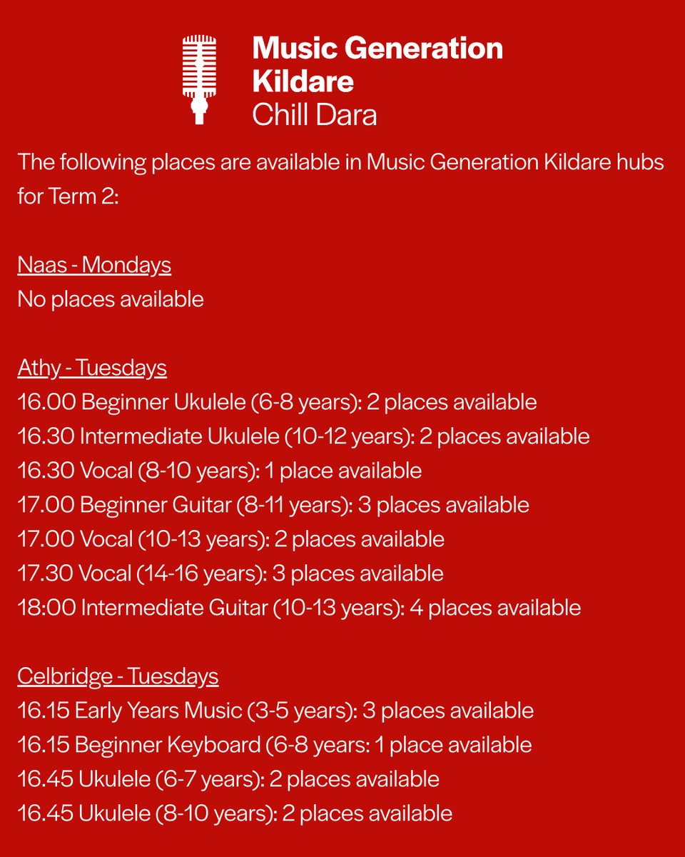 Music Generation Kildare tweet media