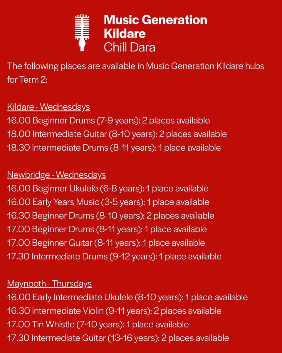 Music Generation Kildare tweet media