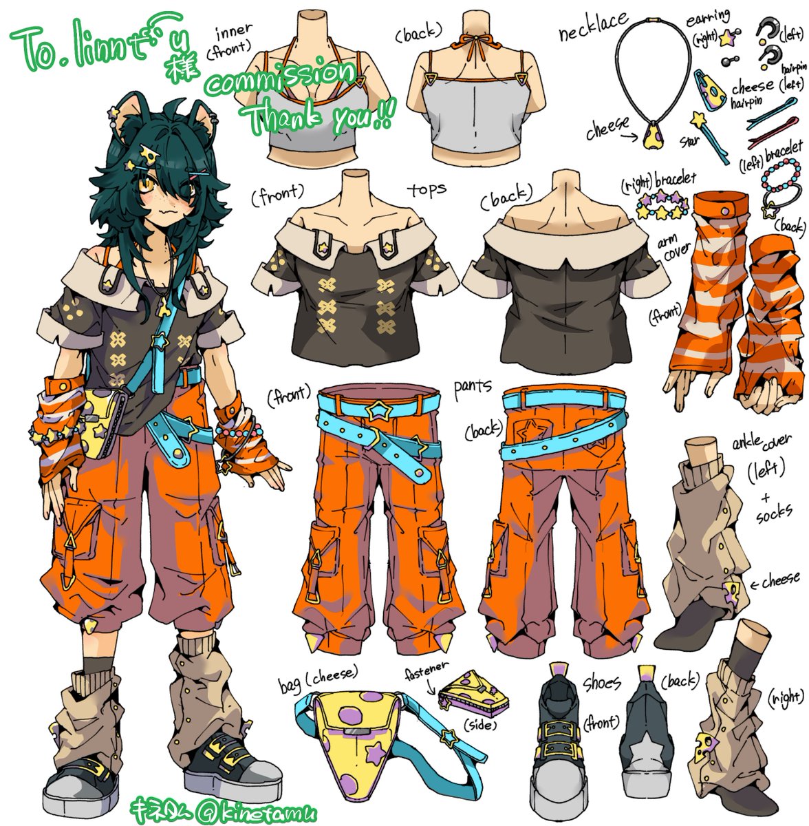 linn ੯‧̀͡u tweet media