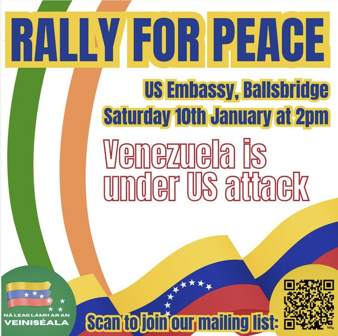We Stand With Venezuela..See you Saturday..Hands Off 🇻🇪