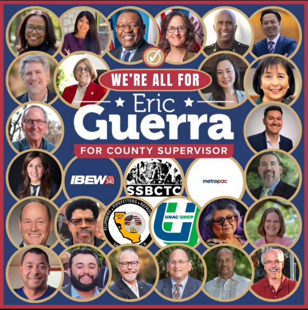 Eric Guerra for Supervisor tweet media