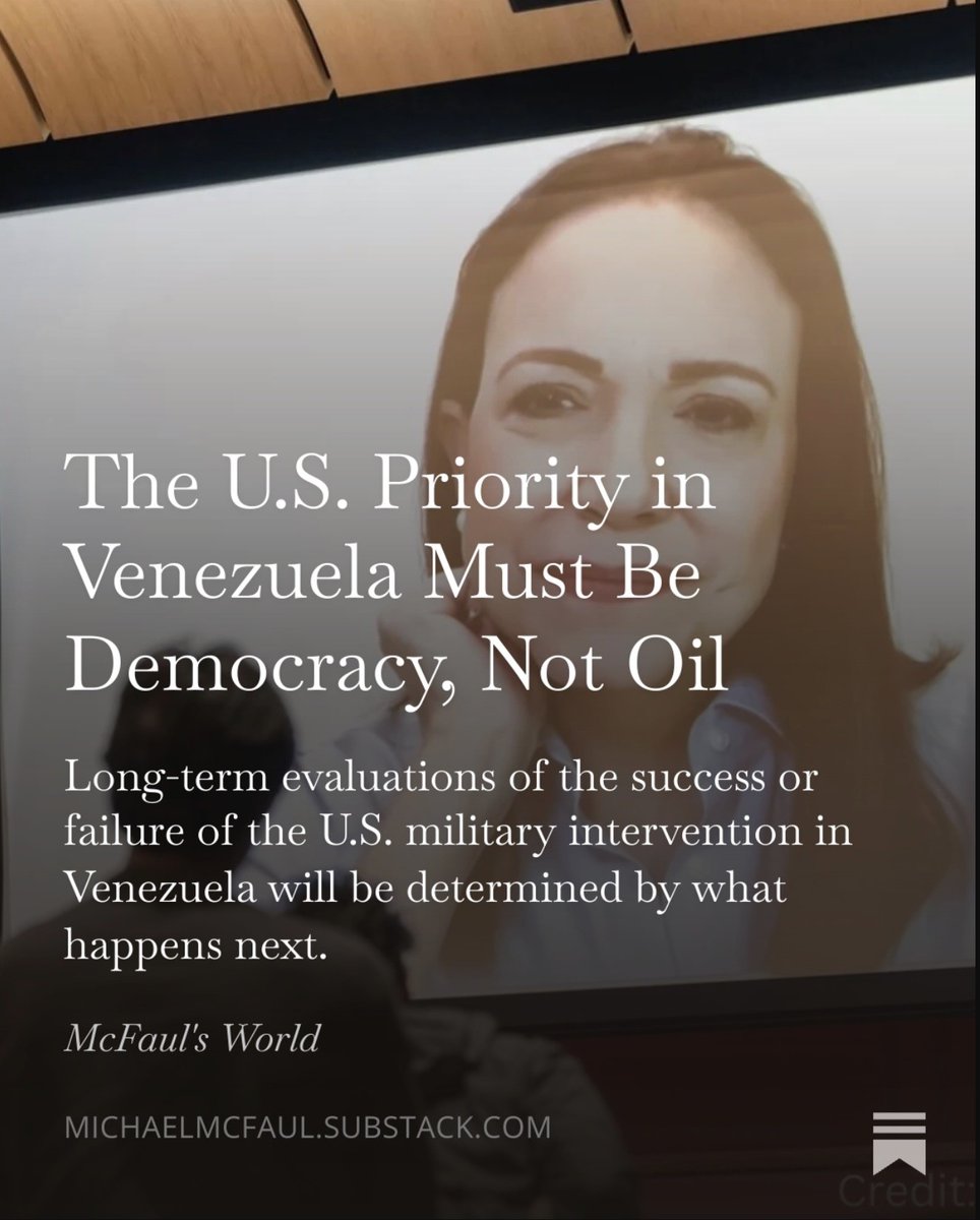 "If Trump and his administration now successfully facilitate a transition to democracy in Venezuela, the military operation will be remembered as a fantastic achievement. If Trump and his team do not focus on helping to restore democracy but instead work with the remnants of the