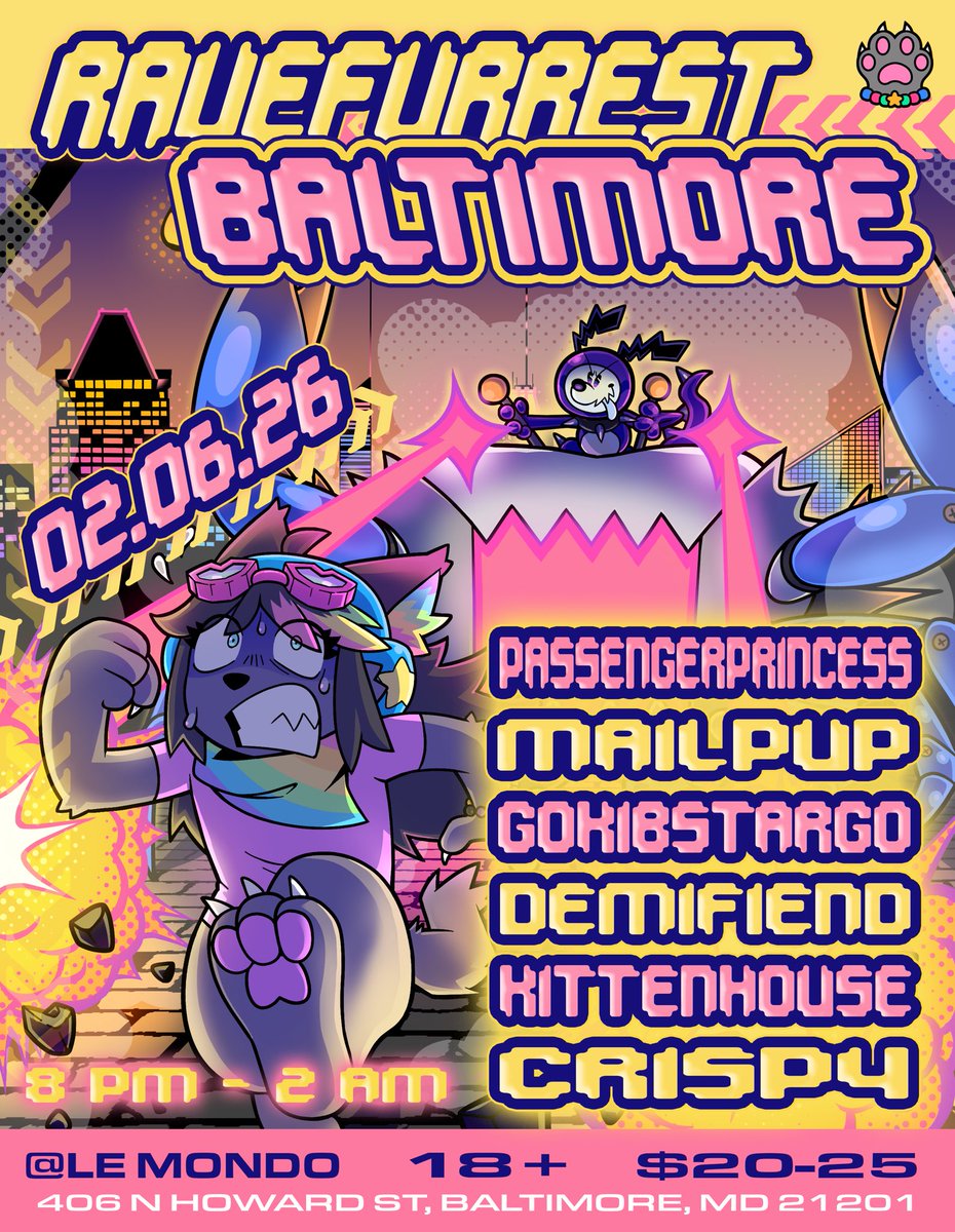 BACK IN BALTIMORE ON 2/6