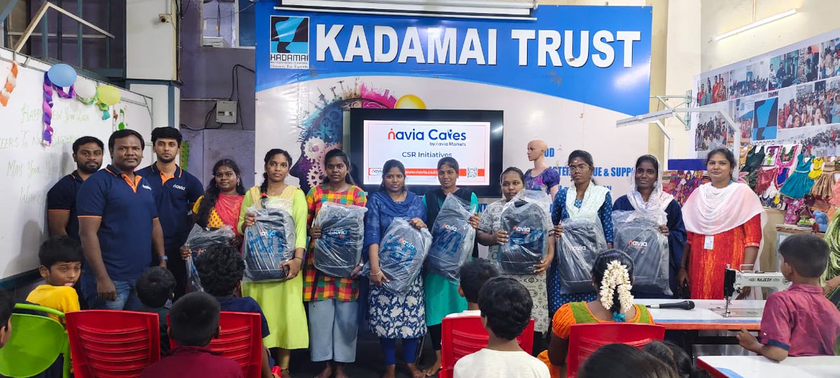 vasanthc2012's tweet image. Empowering education through technology! 💡💻
Huge thanks to Navia Markets for donating laptops as part of their CSR initiative. This support bridges the digital divide and equips our community with vital tools for a connected world. 🤝
#Kadamai #CSR #DigitalLiteracy #NaviaMarket