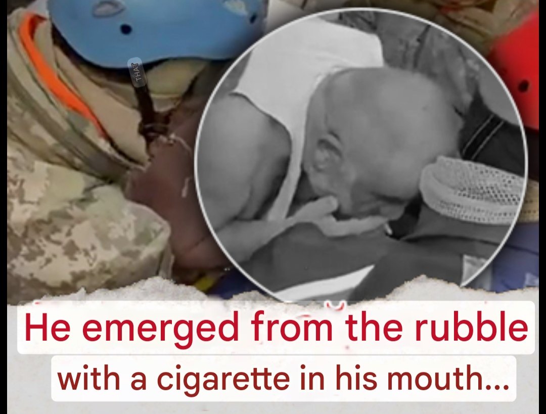 🇹🇷🚬 You never know when or where Turks will smoke.

🚬 While catching a pig with their bare hands
🚬 While experiencing a coup attempt in the country
🚬 While going on a military operation
🚬 While being pulled from the rubble after an earthquake