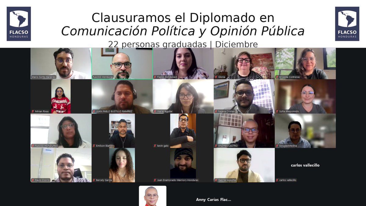 FLACSO Honduras tweet media