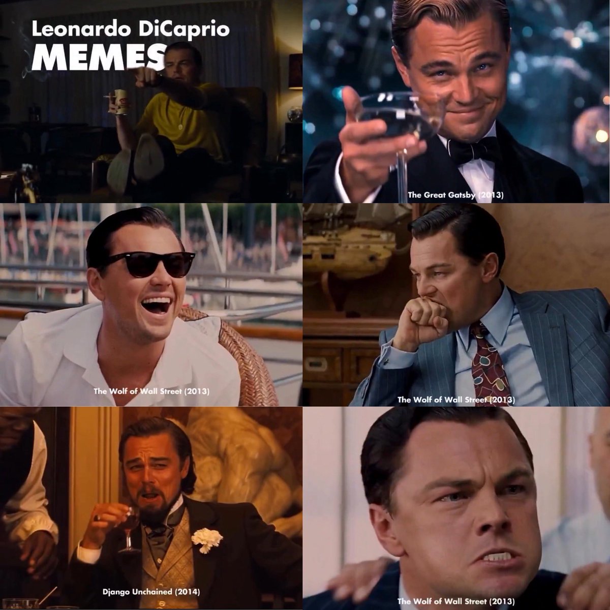 Leonardo DiCaprio el rey de los memes 😂🤌🏼 #LeonardoDiCaprio