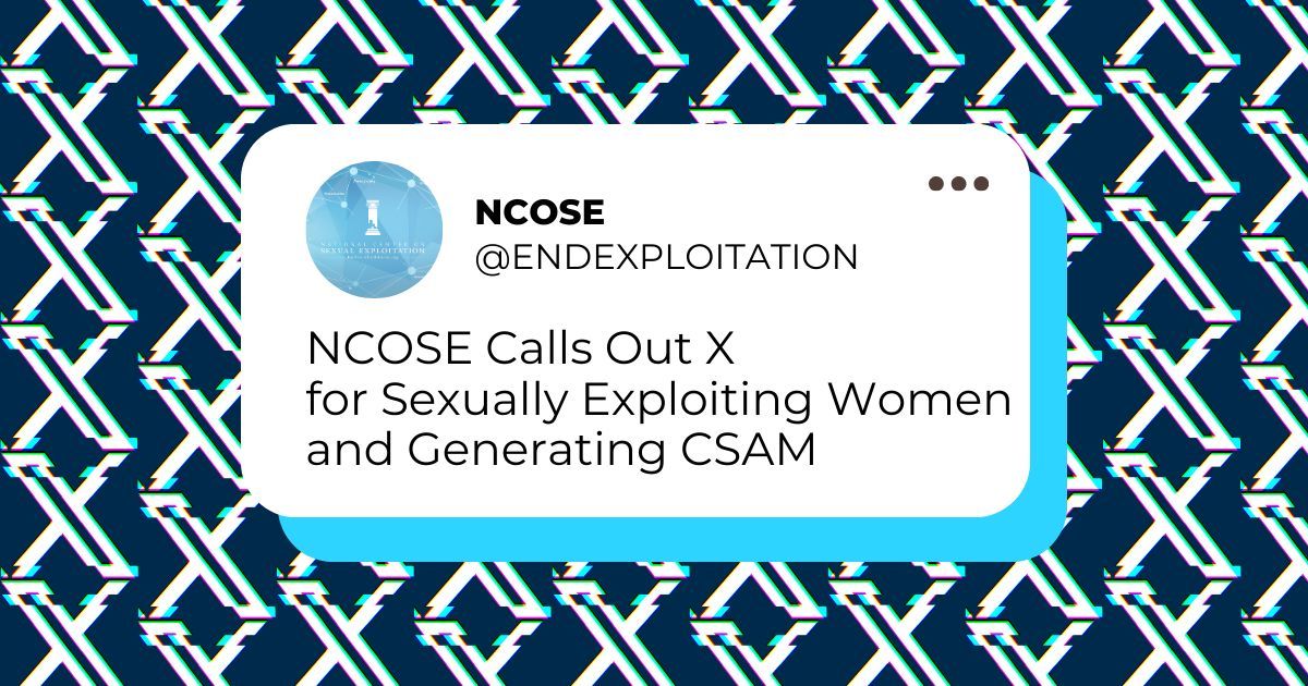 National Center on Sexual Exploitation tweet media