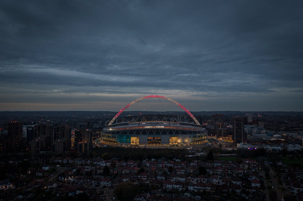 wembleystadium's tweet image. The start of a big year ✨ Excited to see what 2026 has in store.