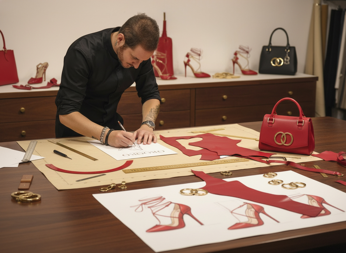 Visione e Design
Dalla matita al prototipo, il viaggio di un accessorio OROORO® inizia qui: sul tavolo da disegno, tra linee armoniose e la ricerca della silhouette perfetta.

#OROORO® #ORORO® #ORO ORO® #LuxuryDesign #FashionSketch #Atelier #HighEndFashion #ItalianDesigner