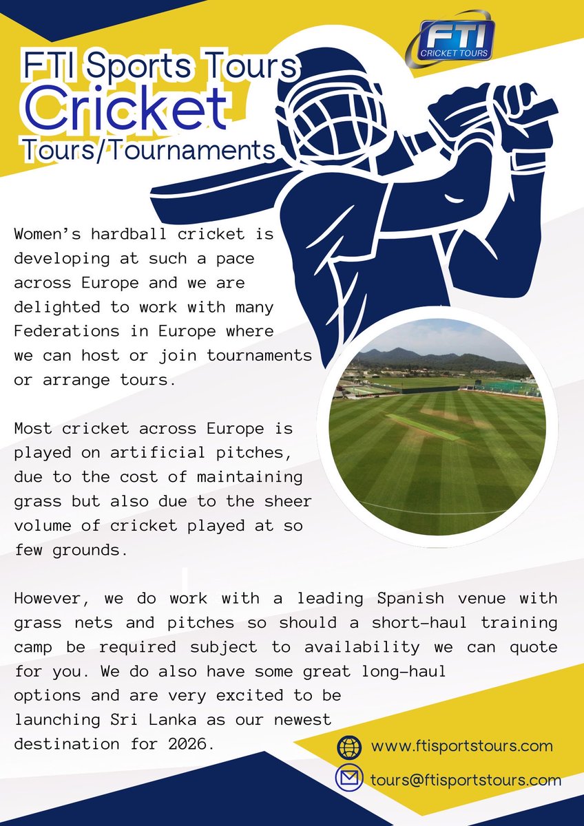 FTI Cricket Tours tweet media