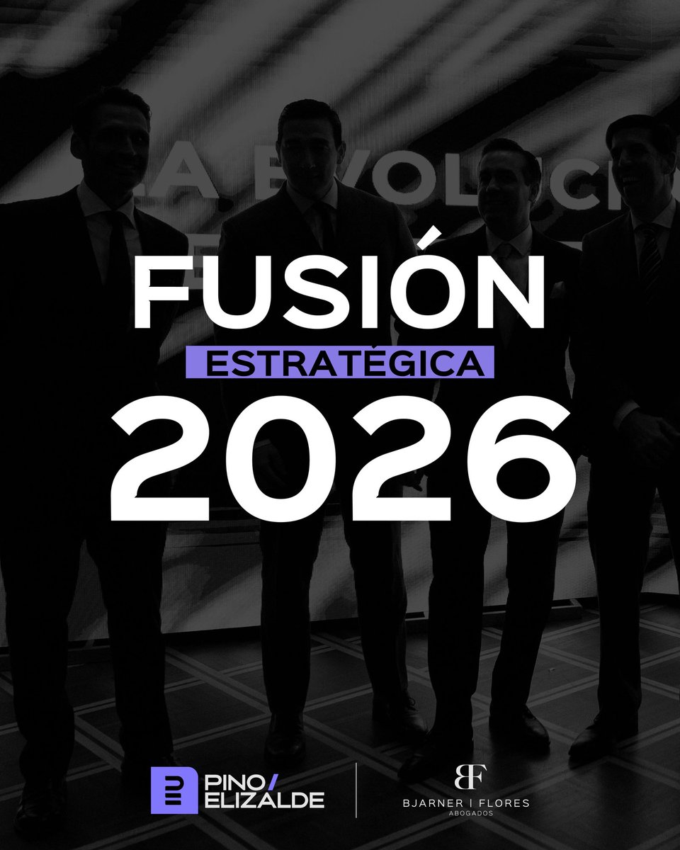 PinoElizalde's tweet photo. Empezamos el 2026 más fuertes.

Una fusión que consolida nuestra propuesta de valor. https://t.co/C2Ok3E3dA0