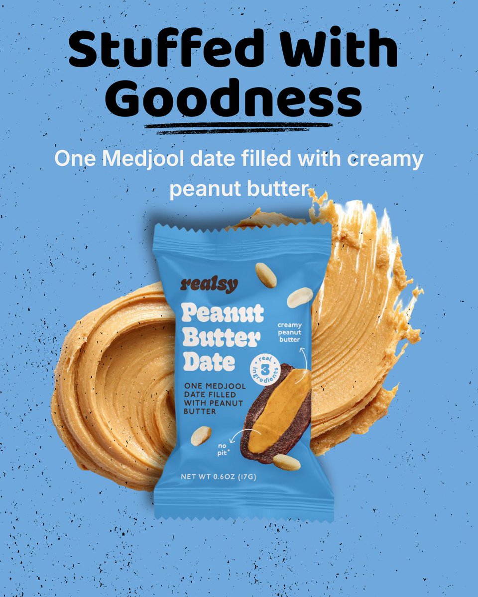 Trytheworld's tweet image. Sweet on the outside. Creamy on the inside. 🥜✨

This is snacking done right. Made with simple ingredients and big flavor, it’s the perfect bite when you want something naturally sweet and seriously satisfying.

#TryTheWorld #SnackBetter #NaturallySweet #PeanutButterDate