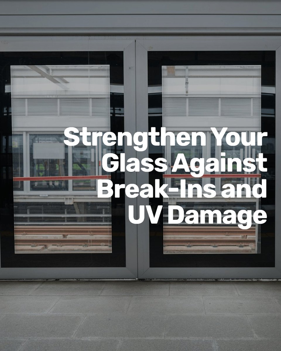 SpokaneTintpros's tweet photo. Security films protect what matters most. They strengthen glass to resist break-ins, hold shattered pieces together, and block 99% of harmful UV rays. Ready to see how they can improve your space? Let's keep your windows secure. https://t.co/IXIjKYEf0e