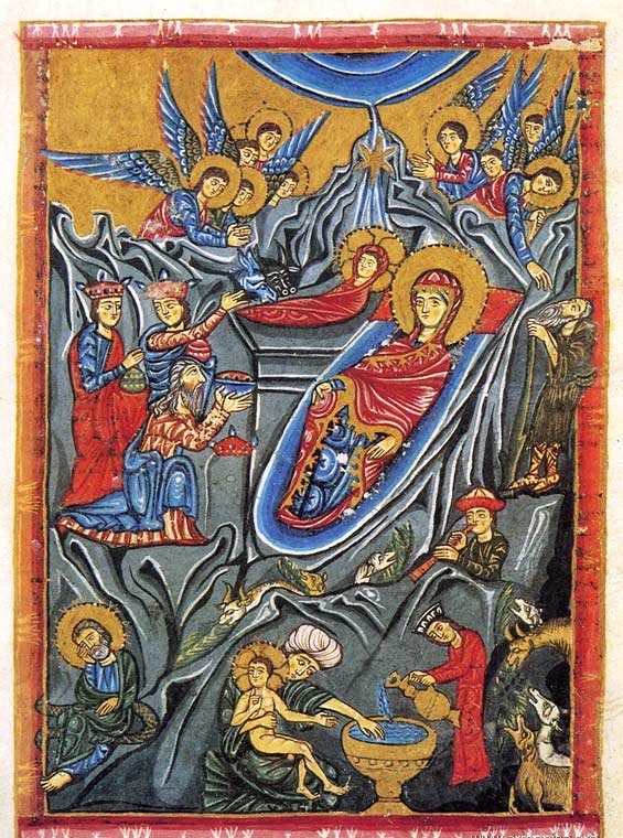 Քրիստոս ծնաւ եւ յայտնեցաւ։
Օրհնեալ է Յայտնութիւնը Քրիստոսի։

🙏 #armenianchristmas