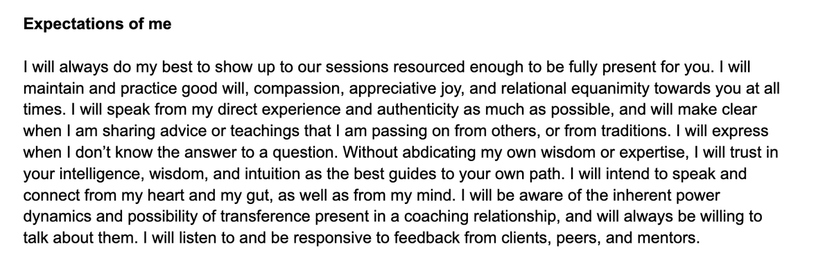 danielbrottman's tweet photo. hello everyone! i'm excited to share that i'm offering meditation and emotional integration coaching sessions now in packages of 12 sessions.

fundamentally, what i want to help people with is becoming more authentically themselves, more free and at ease in their relationships and with whatever conditions life brings up, more at peace within themselves, and more effortlessly in the flow of all of life's creativity. i believe this project has deep value as an end in and of itself, and also that it is an important part of moving towards the more beautiful world our hearts know is possible.

the main ways i work with people are:
1) as a meditation and dharma coach
2) as an attachment healing coach (using ideal parent figure meditation and relational practices)
3) as a core transformation coach (parts work)

i don’t need to use each of these frames with everyone. i’m happy to focus on any of them that feel most alive for a given person.

if you are at all interested in practicing together, please send me a DM, or book a free hour call with me! (link in bio). i’m happy to talk with anyone to explore your goals and desires, determine if we’re a good fit, and customize the container to best suit you. i have space for around 10-15 people.