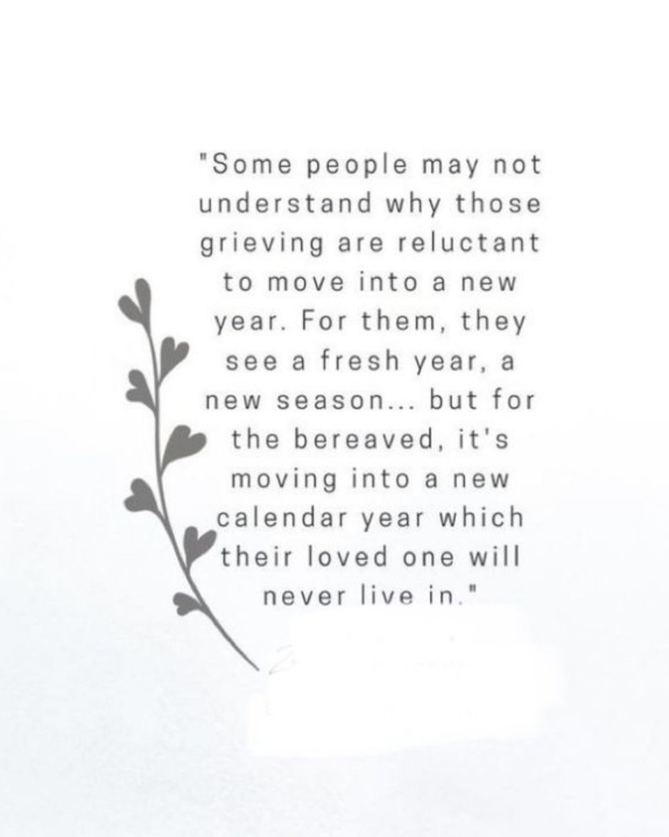 GoAMF's tweet image. A new year feels hopeful to many. For those who are grieving, it can feel like crossing into time their loved one will never touch.

healgrief.org/new-year-doesn…