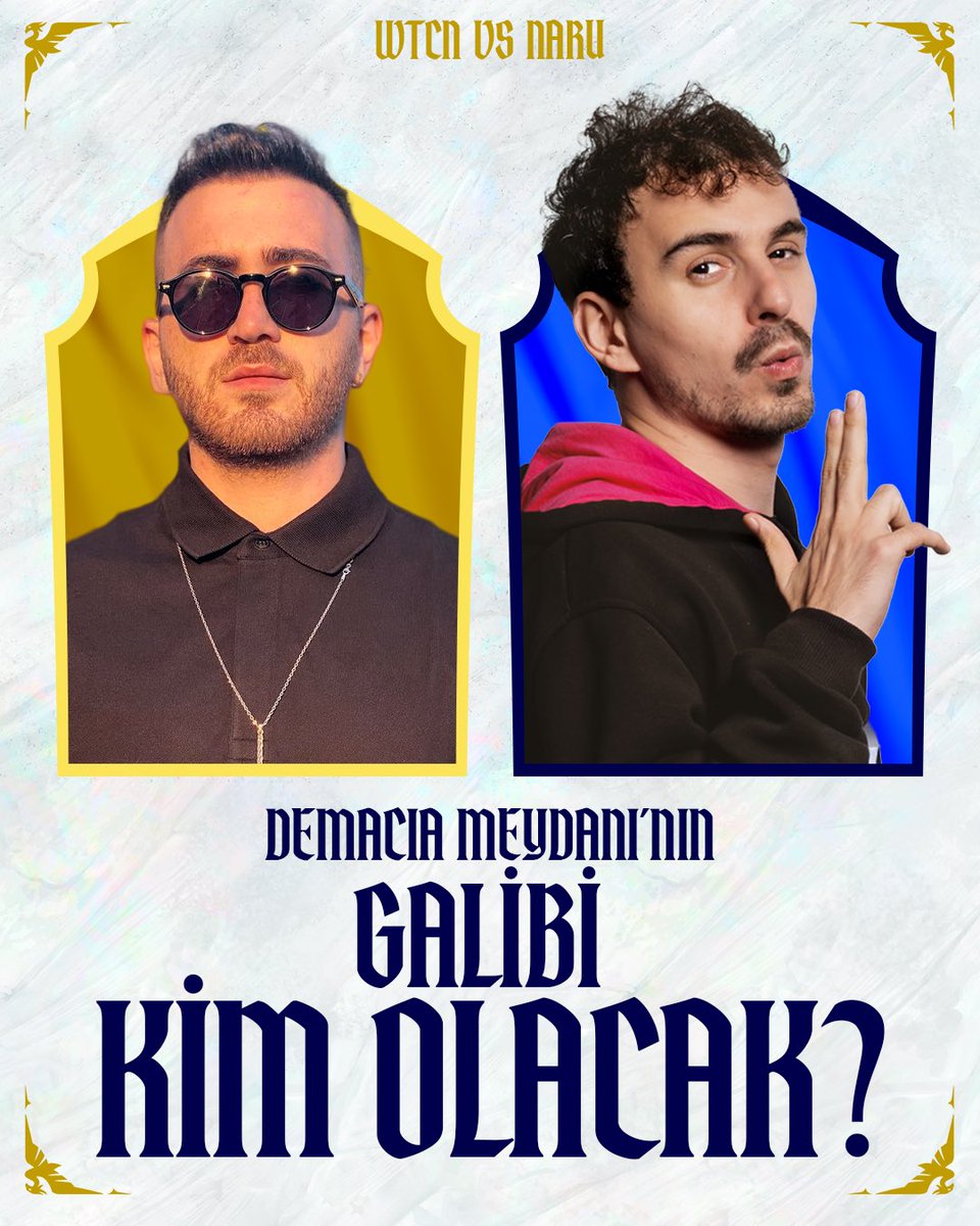 Demacia Meydanı’nın galibi kim olacak? 👀
<a href="/feritkw/">Ferit Karakaya</a> ve <a href="/koraynaru/">Koray</a> Demacia’nın en şanlı savaşçısı olmak için mücadele ediyor! ⚔️