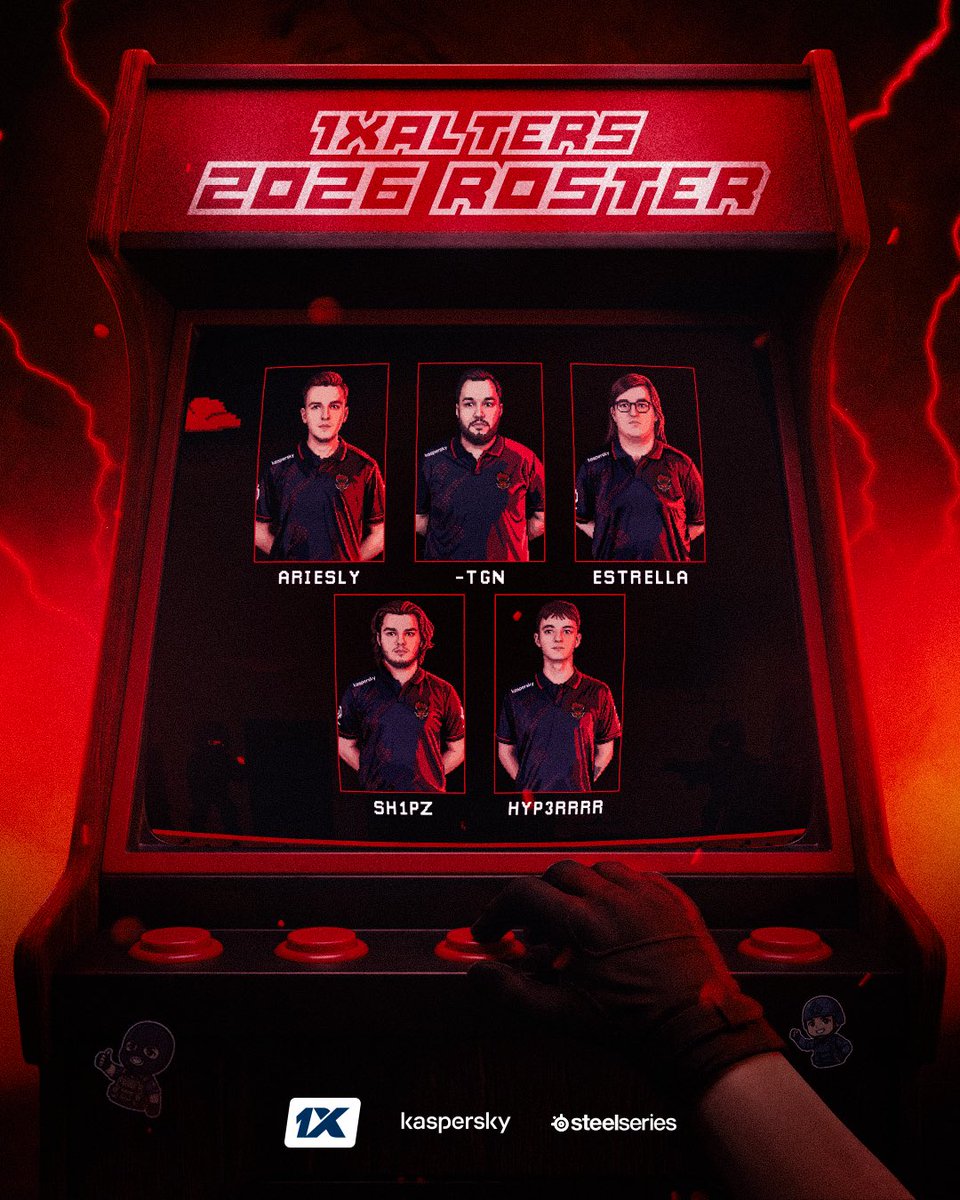 Sangal 1XALTERS 2026 için hazır! 

Yeni yıla yeni başlangıçlar yaparken, yenilenen 1XALTERS kadromuzu duyurmaktan mutluluk duyuyoruz!