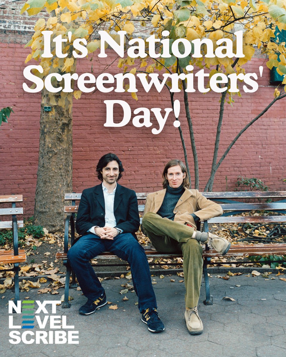 Today we celebrate the architects of film and television — screenwriters.
Every iconic line, unforgettable character, and world we love begins with words on a page. Happy Screenwriters Day! 

 #screenwritersday #writers #writer #script #screenwriters #screenwriter #today