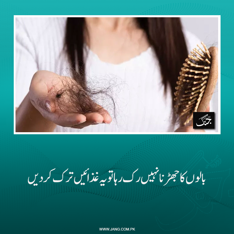 jang_akhbar's tweet image. کیا آپ مہنگے ہیر آئل، سیرمز، شیمپو اور کنڈیشنر خریدتے ہیں؟ لیکن  پھر بھی بالوں کا جھڑنا نہیں رک رہا؟
تفصیلات جانیے: jang.com.pk/news/1544100
#DailyJang #HairFall #Healthcare