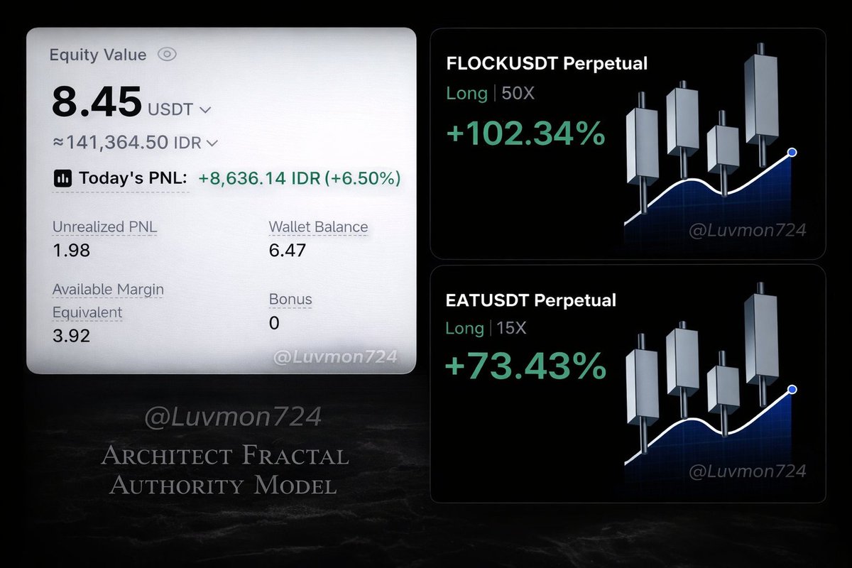 luvmon724's tweet photo. My High-Leverage Trading Explained 🏛️

1/ Yes—I know exactly what I’m doing.
Extreme leverage (25x–50x) isn’t impulsive or bravado.
It’s a deliberate tool inside my rules-based framework, the Fractal Authority Model (FAM).

#FractalAuthorityModel #MasterCodex #FAM #Priceactio https://t.co/NN0yIbrYKg