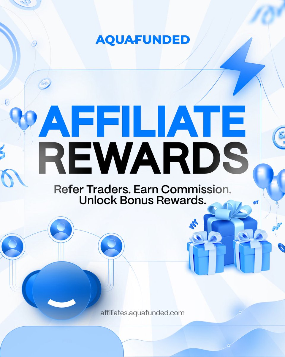 Calling all <a href="/AquaFunded/">AquaFunded</a> traders 📣

Your first referral is the easiest and we help you get it.

Join the AquaFunded Affiliate Discord for tips, giveaways &amp; support 👇 https:/discord.gg/BCdUzmeVaf

🎁 $300 giveaway announced in 24 hours (Discord only)