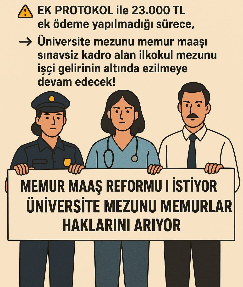 Liyakat can çekişiyor, eğitimli kadrolar sefalete sürükleniyor! KPSS'de ter döken memur 60 bin alırken, sınavsız kadro alan işçi ikramiyelerle 85 bini deviriyor. Devletin kalemi, küreğin gölgesinde kaldı. Bu adaletsizlik son bulmalı
#seyyanenzam #KPSSBoşunaMıydı #memur #enflasyon