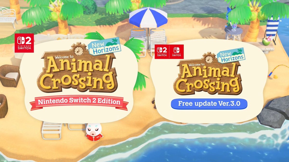 Animal Crossing: New Horizons Switch 2 Edition + Free Version 3.0 update launch in 10 days. 

So far, all the Switch 2 Edition's of older Switch 1st Party games have done quite well.

Super Mario Bros. Wonder is the only other one announced so far in 2026.