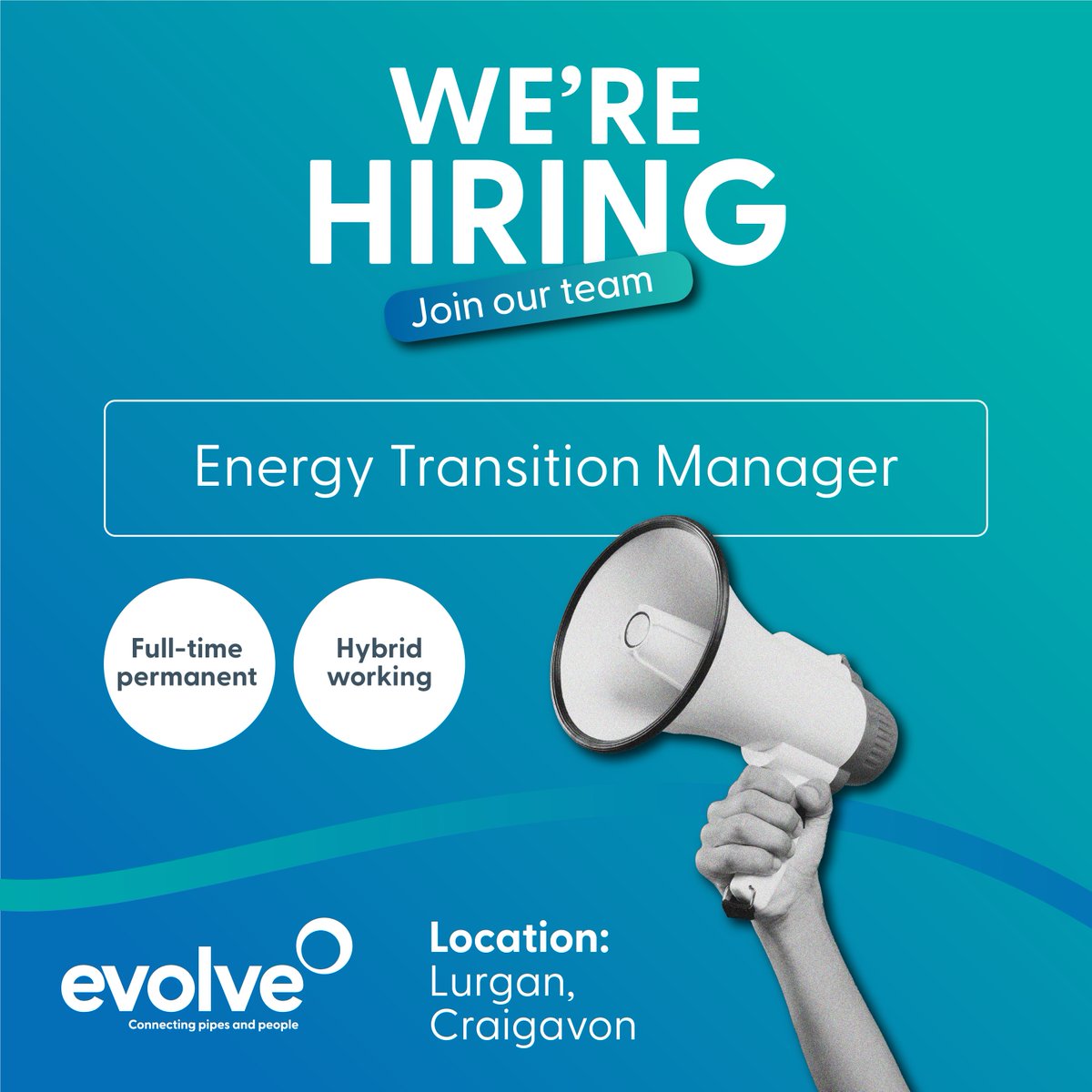 EvolveNetworkNI's tweet photo. New opportunity available to join our team!

We are recruiting a Energy Transition Manager to join our team at Evolve. 
For more information or to apply, visit: https://t.co/Bw0DpkpKmU

#nijobs #jobsni #recruitmentni https://t.co/ZxfUog7X2L