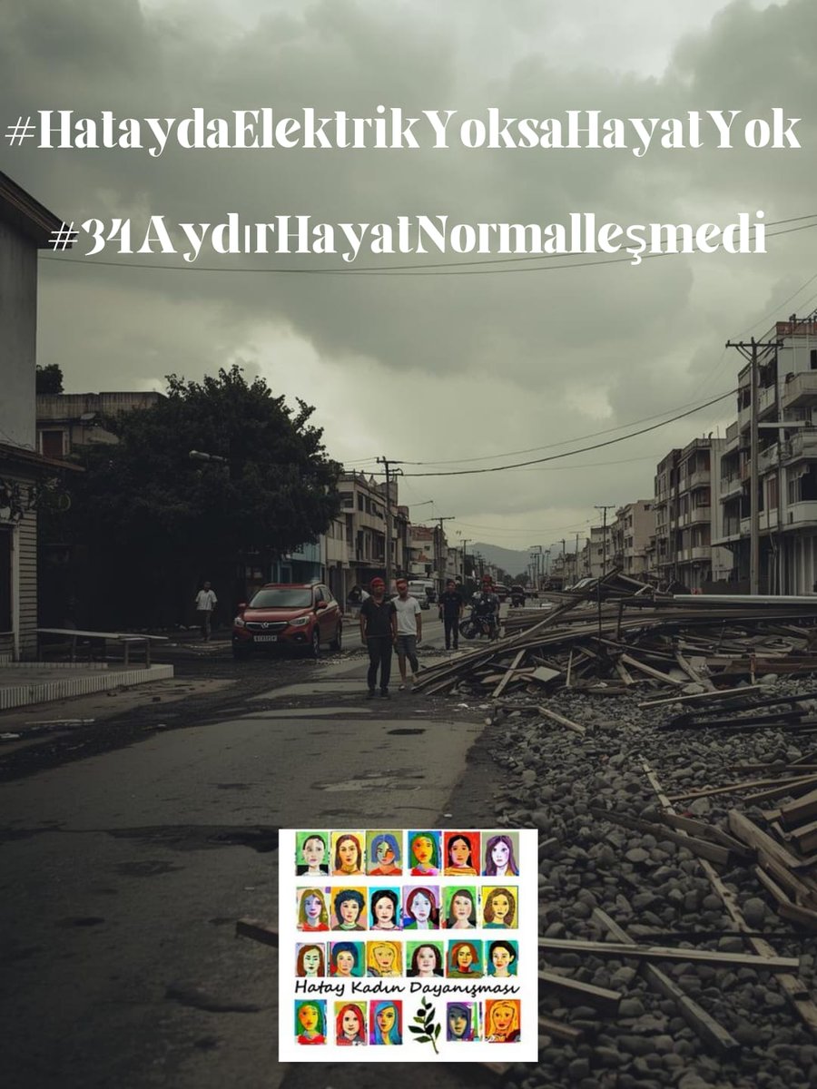 Kış mevsiminde doğalgaz olmayan bir kentte bu soğukta nasıl ısınacağız, sıcak su ihtiyacımızı nasıl karşılayacağız?
#HataydaElektrikYokSoğukVar

Elektriğe erişim temel insani ihtiyaçtır!

 #34AydırHayatNormalleşmedi
#HataydaElektrikYoksaHayatYok