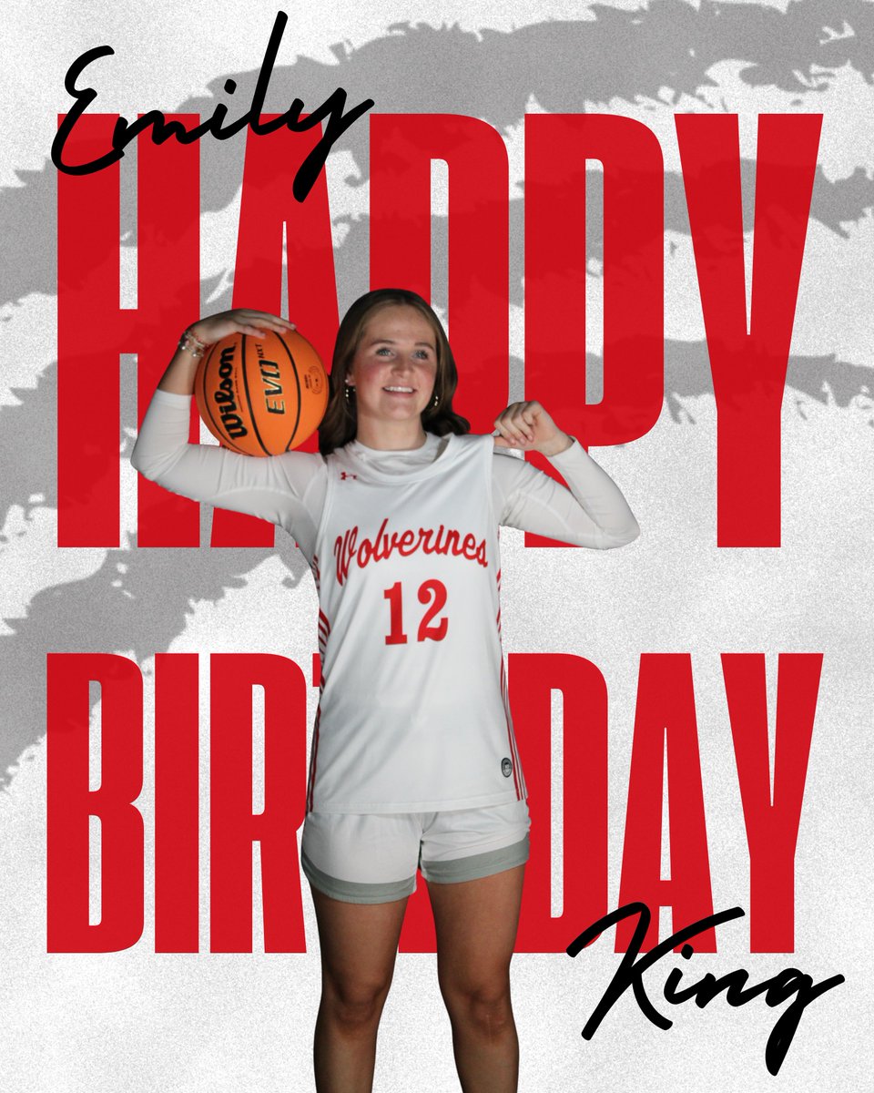 Happy Birthday, Emily!🥳

#wolverinestogether
