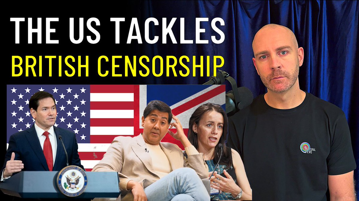 The 'disinformation' and 'hate speech' industrial complex is a pernicious and malign force. 

In my latest video, following the sanctioning of Imran Ahmed and Clare Melford by the US State Department, I take a look into the Global Disinformation Index and the Center for