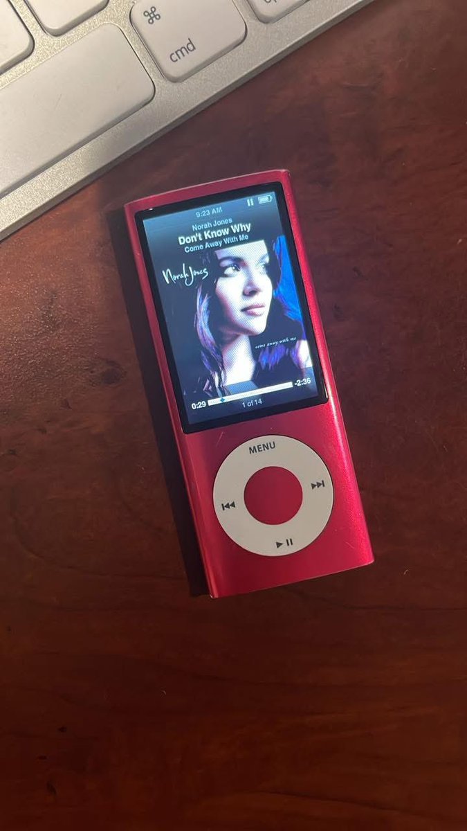 I got my kids iPods for Christmas. I still had some ripped songs on iTunes, but I’ve lost most of it. I can’t find my CD storage case with hundreds of CDs in it, only the small one I used to have in my truck. Now I have to find used CDs because I am NOT paying for music again.