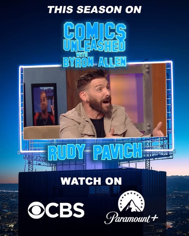 Check out Comedian Rudy Pavich on CBS’ “Comics Unleashed” tonight! You can also check out Rudy on “At The Bar With…Podcast”! <a href="/PatrickViking93/">Patrick</a> <a href="/StacyNoyes/">Stacy Noyes</a> <a href="/SchuckNorris/">BmanCityMN</a> 

youtu.be/zF2kcDO3OGc?si…