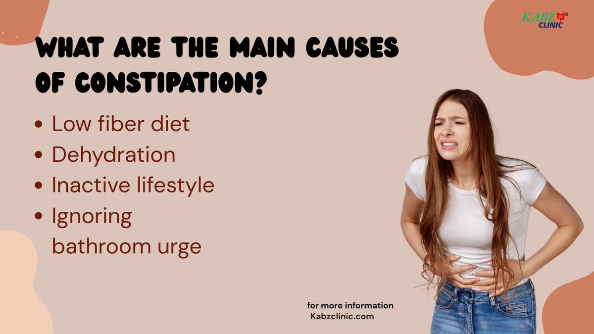 What are the main causes of constiption?
#constipation #kabzcureclinic #healthsrainbowprivatelimited,   
or more information you can visit our youtube and website.      
Youtube : youtube.com/@KabzClinic
Website : kabzclinic.com