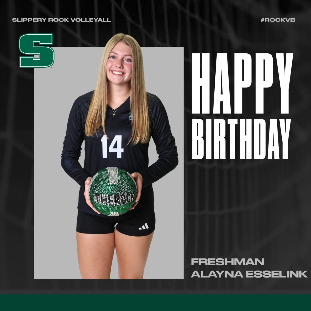 Slippery Rock VB tweet media