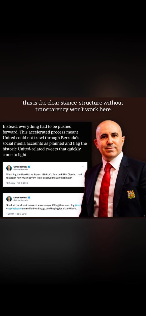 Glazers out tweet media