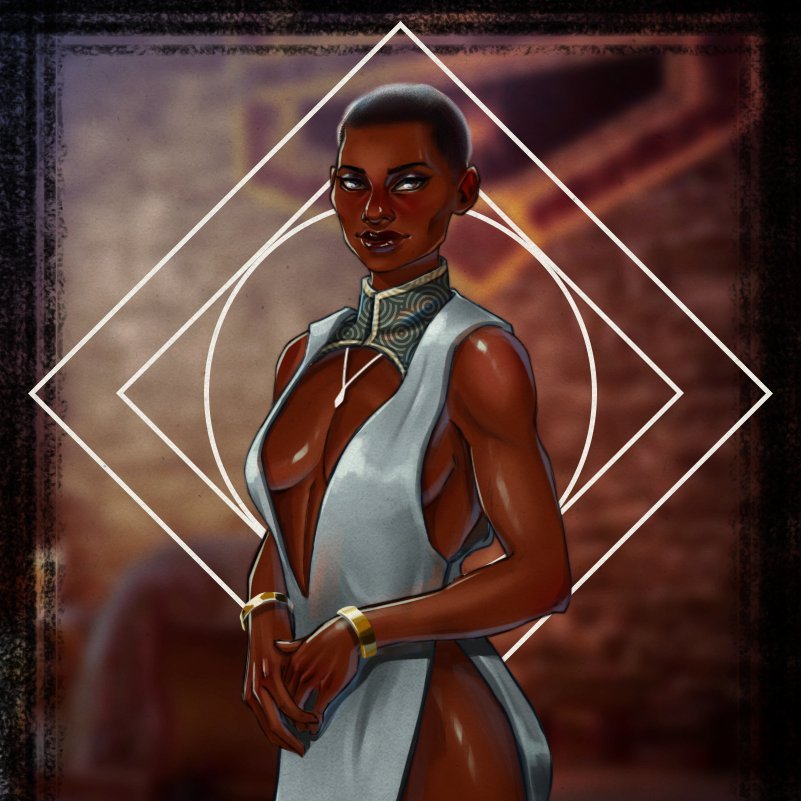 mishmesh_art's tweet photo. Vivienne #dragonage #viviennedefer https://t.co/Nm639l5MMV