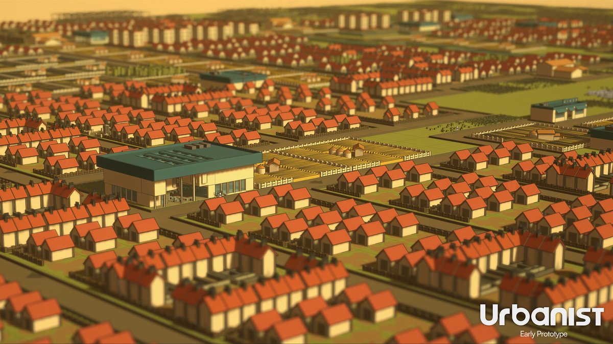 HalfcookedGames's tweet photo. Early prototype residential district for our new city-builder "Urbanist", check it out: https://t.co/W0udHjjgDq
#citybuilder #gamedev #gamedesign #gamedevelopment #simcity #indiegamedev #citybuilding #caesar3 https://t.co/0oEOQc9qOP